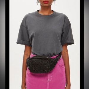 Topshop NWOT Diana Diamante Bumbag Belt Bag